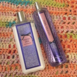 Cocktail Dress body lotion & fragrance mist bundle